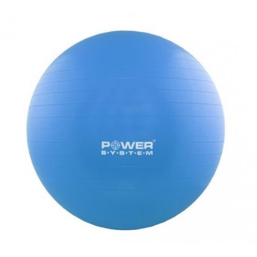 М'яч для фітнесу та гімнастики Power system PS-4011 55 cm Blue М'яч для фітнесу та гімнастики Power system PS-4011 55 cm Blue