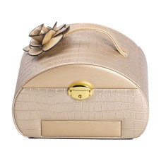 Кейс-органайзер для прикрас YIWU 24x17x18 см Золотистий (HP-5-21GOLD)