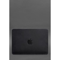 Чохол із натуральної шкіри для MacBook 13 дюйм Синій Crazy Horse BlankNote