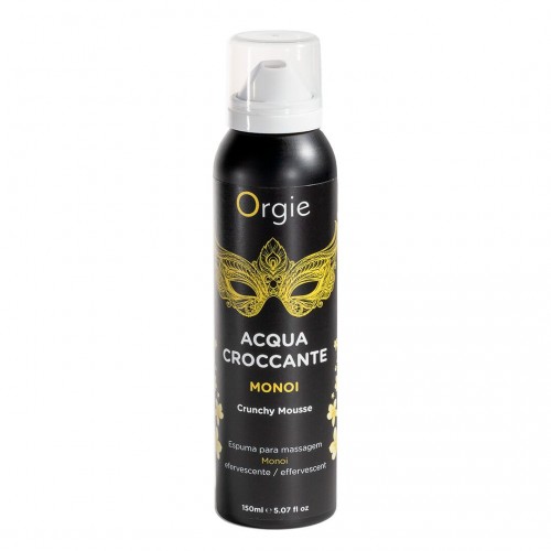Масажна пінка Orgie – Acqua Croccante Monoi (150 мл), ефект бульбашок, що лопаються