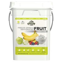 Набір сублімованих фруктів з великим терміном придатності 30 років Augason Farms, 86 порцій у відрі