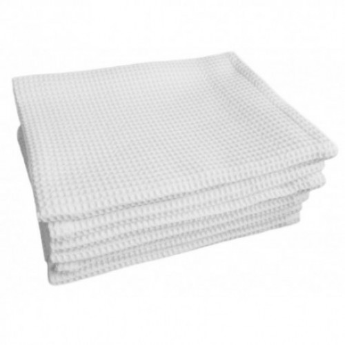 Рушник вафельний Luxyart 45х75 см Білий (LS-031) Рушник вафельний Luxyart 45х75 см Білий (LS-031)