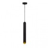 Світильник підвісний MSK Electric Slice NL 4022 BK+GD