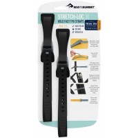 Набор стяжек Sea To Summit Stretch-loc 30 20mm*750mm 2 Pack Black (1033-STS ATD2079-06070120)