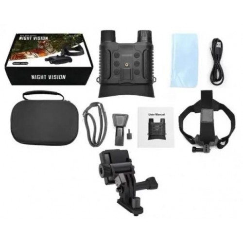 Прилад бінокуляр нічного бачення MPM NV8160 до 400 м з кріпленням на голову та шолом