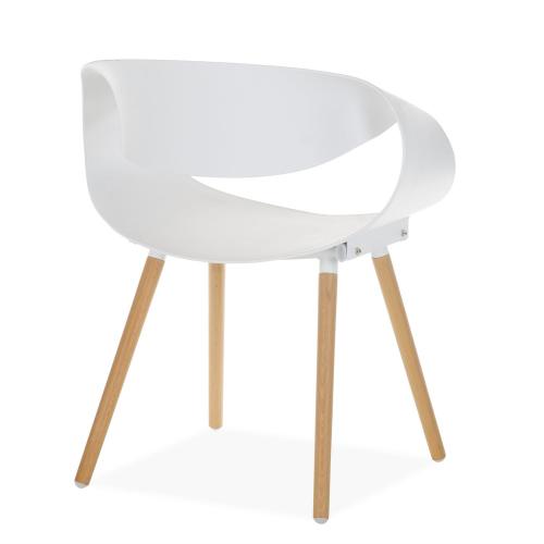 Стілець Берта SDM пластик ніжки бук Білий (hub_xZGX62463) Стілець Берта SDM пластик ніжки бук Білий (hub_xZGX62463)