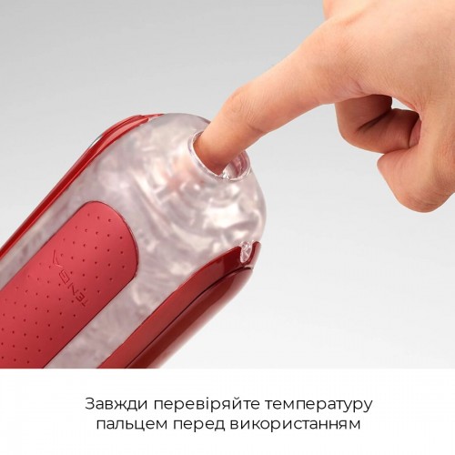 Набір мастурбатора із нагрівачем Tenga Flip Zero Red + Flip Warmer в інтернет супермаркеті PbayMarket!