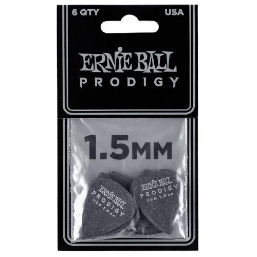 Медіатори Ernie Ball 9199 Prodigy Player Pack 1.5 mm (6 шт.) Медіатори Ernie Ball 9199 Prodigy Player Pack 1.5 mm (6 шт.)