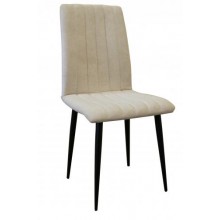 Стілець Max's furniture Брайтон 02 Чорний/Бежевий