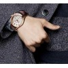 Чоловічий годинник Skmei Prestige 9127 класичний Коричневий