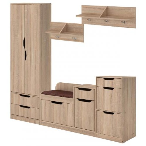 Передпокій Фаїна А5 Компанит Дуб сонома (komA25) Передпокій Фаїна А5 Компанит Дуб сонома (komA25)