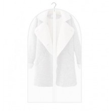 Чохол для одягу поліетиленовий No Brand Clothes Cover JH00145 L 55 х 97 см Білий-Напівпрозорий (tau_krp45_00145l)