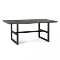 Обідній стіл у стилі Loft NS-1131 750x1600x700 мм Черный Обідній стіл у стилі Loft NS-1131 750x1600x700 мм Черный