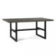 Обідній стіл у стилі Loft NS-1131 750x1600x700 мм Черный