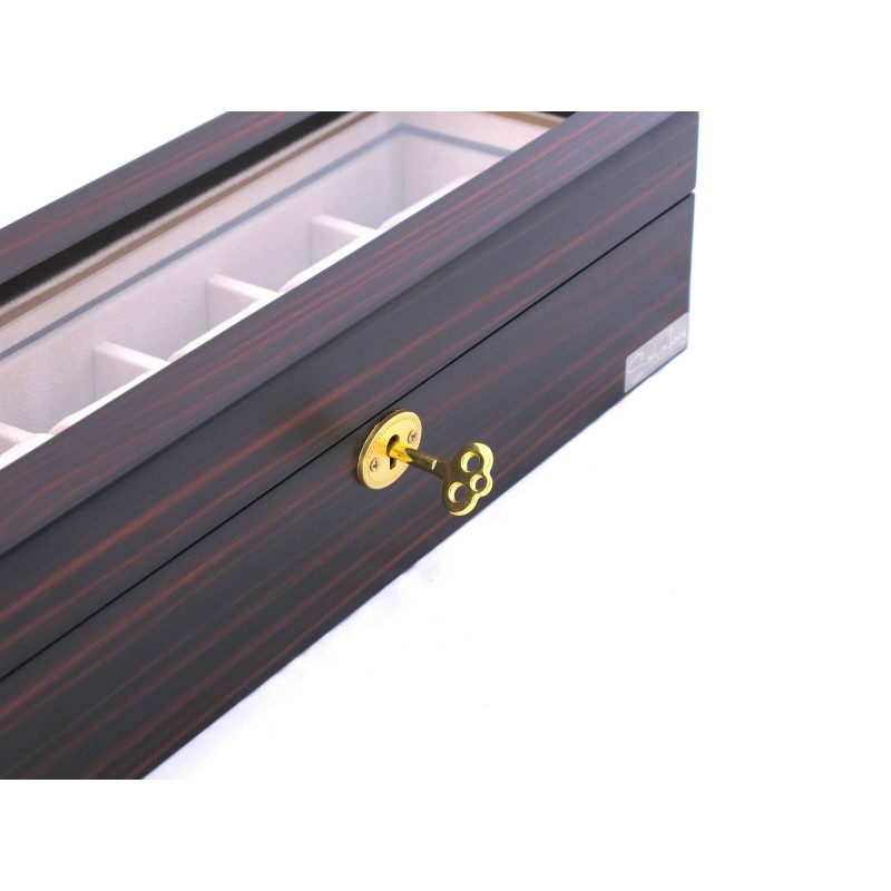 Шкатулка для зберігання годинників Salvadore WB/1087/6.E Бордовий