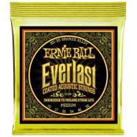 Струни для акустичної гітари Ernie Ball 2554 Everlast 80/20 Bronze Medium Acoustic 13/56 Струни для акустичної гітари Ernie Ball 2554 Everlast 80/20 Bronze Medium Acoustic 13/56