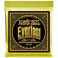 Струни для акустичної гітари Ernie Ball 2554 Everlast 80/20 Bronze Medium Acoustic 13/56