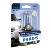 Автолампа PHILIPS 12336CVB1 H3 55W 12V PK22s CristalVision