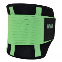 Пояс компресійний MadMax MFA-277 Slimming belt Black/neon green M Пояс компресійний MadMax MFA-277 Slimming belt Black/neon green M
