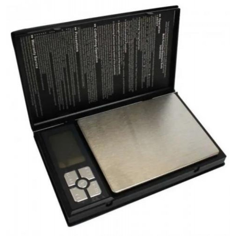 Портативні ювелірні ваги Notebook Series 0.01-500 г Чорний (2104618655)