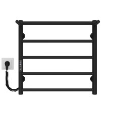 Рушникосушарка електрична Терма П5 500х500 Deffi Чорний JD03 (C.TE.50.50.5.E.B.L.1)