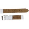 Ремінець для годинника Mykhail Ikhtyar зі шкіри 18 мм Білий (S001-18S white)