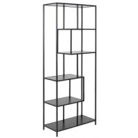 Стелаж для зберігання в стилі Loft NS-1961 1880x800x350 мм Черный Стелаж для зберігання в стилі Loft NS-1961 1880x800x350 мм Черный