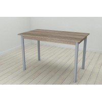 Стіл кухонний Ferrum-decor Беніта 75x120x60 Сірий ДСП Сонома Трюфель 16мм (BEN0047) Стіл кухонний Ferrum-decor Беніта 75x120x60 Сірий ДСП Сонома Трюфель 16мм (BEN0047)