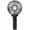 Портативний ручний вентилятор handy mini fan з акумулятором 18650, чорний