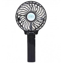 Портативний ручний вентилятор handy mini fan з акумулятором 18650, чорний