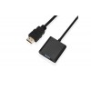 Адаптер-конвертер Tishric HDMI VGA 70091 Black