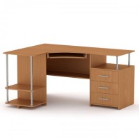 Стіл кутовий СУ 4 Компаніт 150х110х77 см Бук Стіл кутовий СУ 4 Компаніт 150х110х77 см Бук