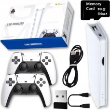 Ігрова приставка No Brand M15 Plus 64Gb Pro 4K Game Stick 3D 20000 ігор Білий (2390000010)