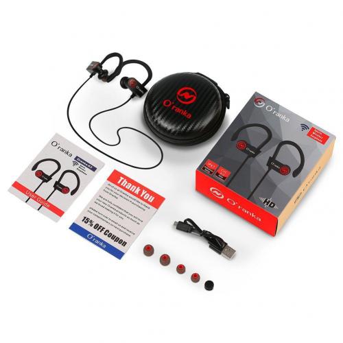 Bluetooth навушники O'ranka K7 110 mAh Чорні (SUN0208) Bluetooth навушники O'ranka K7 110 mAh Чорні (SUN0208)