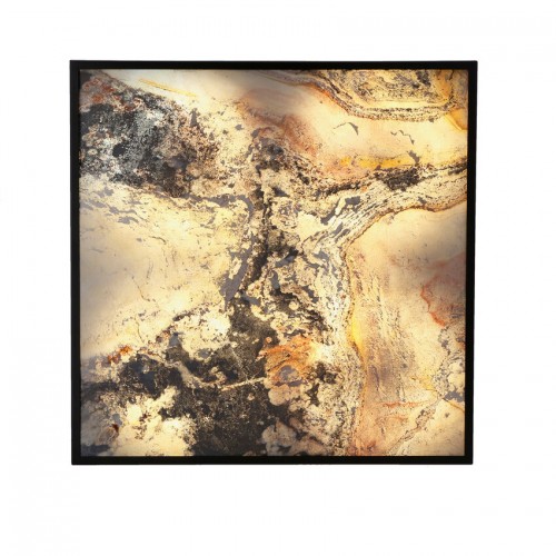 Стельовий світильник Candellux Luxan 59x59x5 см Чорний (10-14573)