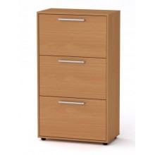 Висока тумба для взуття Компанит ТО 20 70х38х123 см Бук Висока тумба для взуття Компанит ТО 20 70х38х123 см Бук