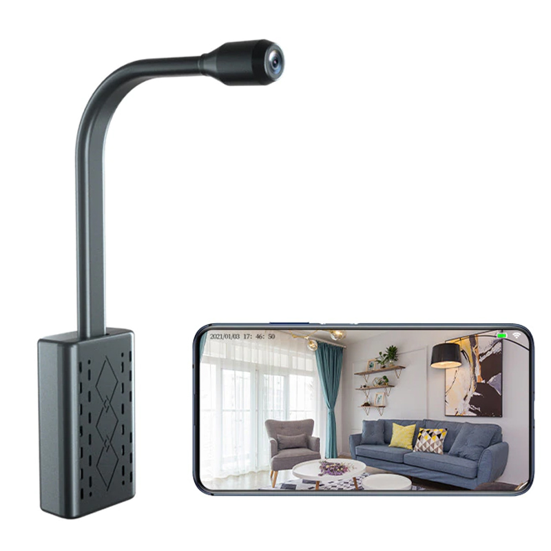 Міні камера на шлейфі бездротова wifi з великим акумулятором до 7 годин роботи Nectronix W3000