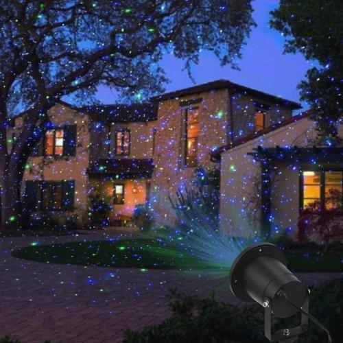 Різдвяний лазерний проектор As-seen-on-tv вуличний для світлових ефектів LASER LIGHT Різдвяний лазерний проектор As-seen-on-tv вуличний для світлових ефектів LASER LIGHT