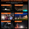 Ліхтар кемпінговий акумуляторний SuperFire T26 500 Lumen IP42 Білий