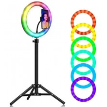 Світлодіодне селфі-кільце з RGB підсвічуванням OPT-TOP Soft Ring Light MJ300 (1756374695)