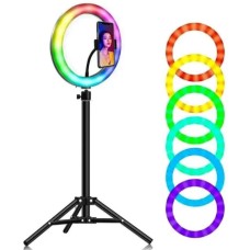 Світлодіодне селфі-кільце з RGB підсвічуванням OPT-TOP Soft Ring Light MJ300 (1756374695)