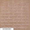 Самоклеюча стінова панель Sticker Wall 3D 700х770х7мм цегла кава з молоком (D) SW-00001800