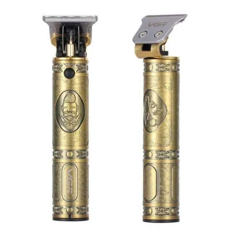 Машинка для стрижки професійна VGR V-085 7897 золотиста