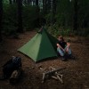 Намет одномісний з гострою верхівкою Naturehike NH17T030-L 210x210x135 см Темно-зелений (2328781338)