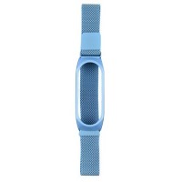 Ремінець Milanese Loop Xiaomi Mi Band 6 / Mi Band 5/ Mi Band 4 Milanese Loop Блакитний Ремінець Milanese Loop Xiaomi Mi Band 6 / Mi Band 5/ Mi Band 4 Milanese Loop Блакитний