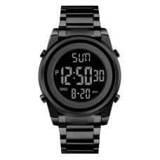 Чоловічий наручний годинник Skmei 1611 Чорний