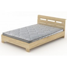 Двоспальне ліжко Компаніт Стиль-140 дуб сонома