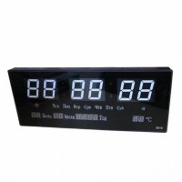 Електронний настінні годинники VST-3615 GREEN 15cm*36cm*3cm
