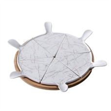 Блюдо для піци YIWU 28 см Білий (HP1213)