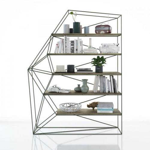 Стелаж GoodsMetall у стилі Лофт 1600х1200х300 СТЖ114